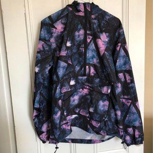 Galaxy Print Windbreaker